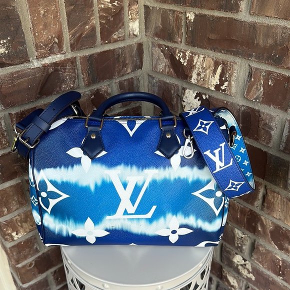 Louis Vuitton Handbags - SOLD Louis Vuitton Monogram Escale Speedy Bandouliere 30